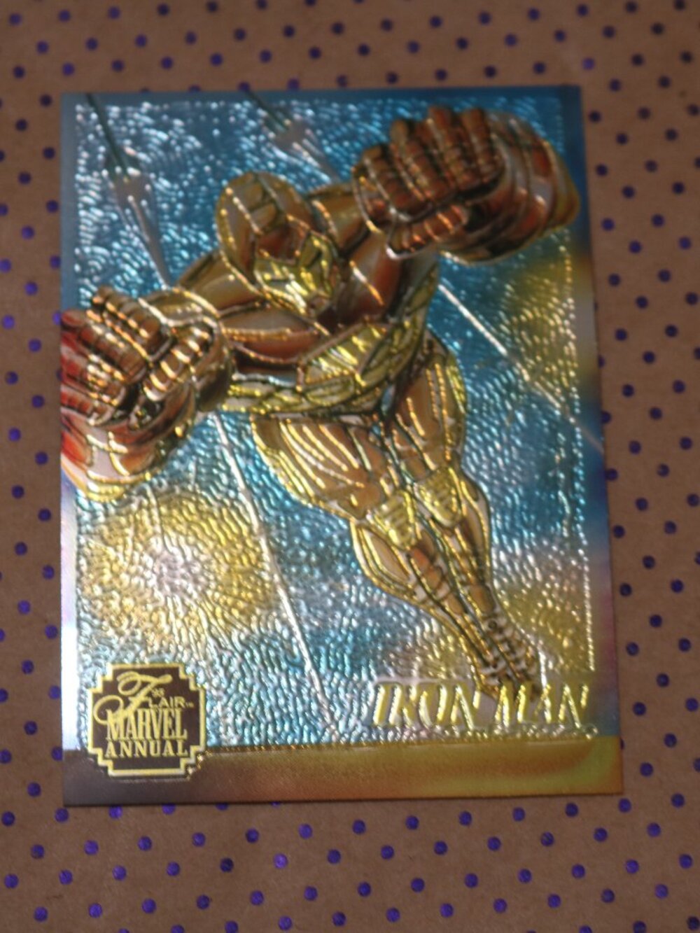 Iron Man #3 of 12 Marvel Card (1995)